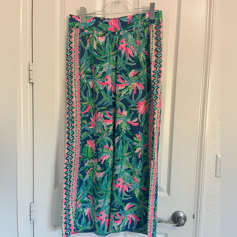 Lilly Pulitzer palazzo pants, size L